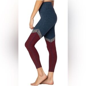 Beyond Yoga Spacedye Colorblock Leggings - Small